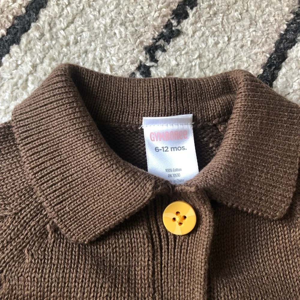 Gymboree short sleeve sweater NWOT